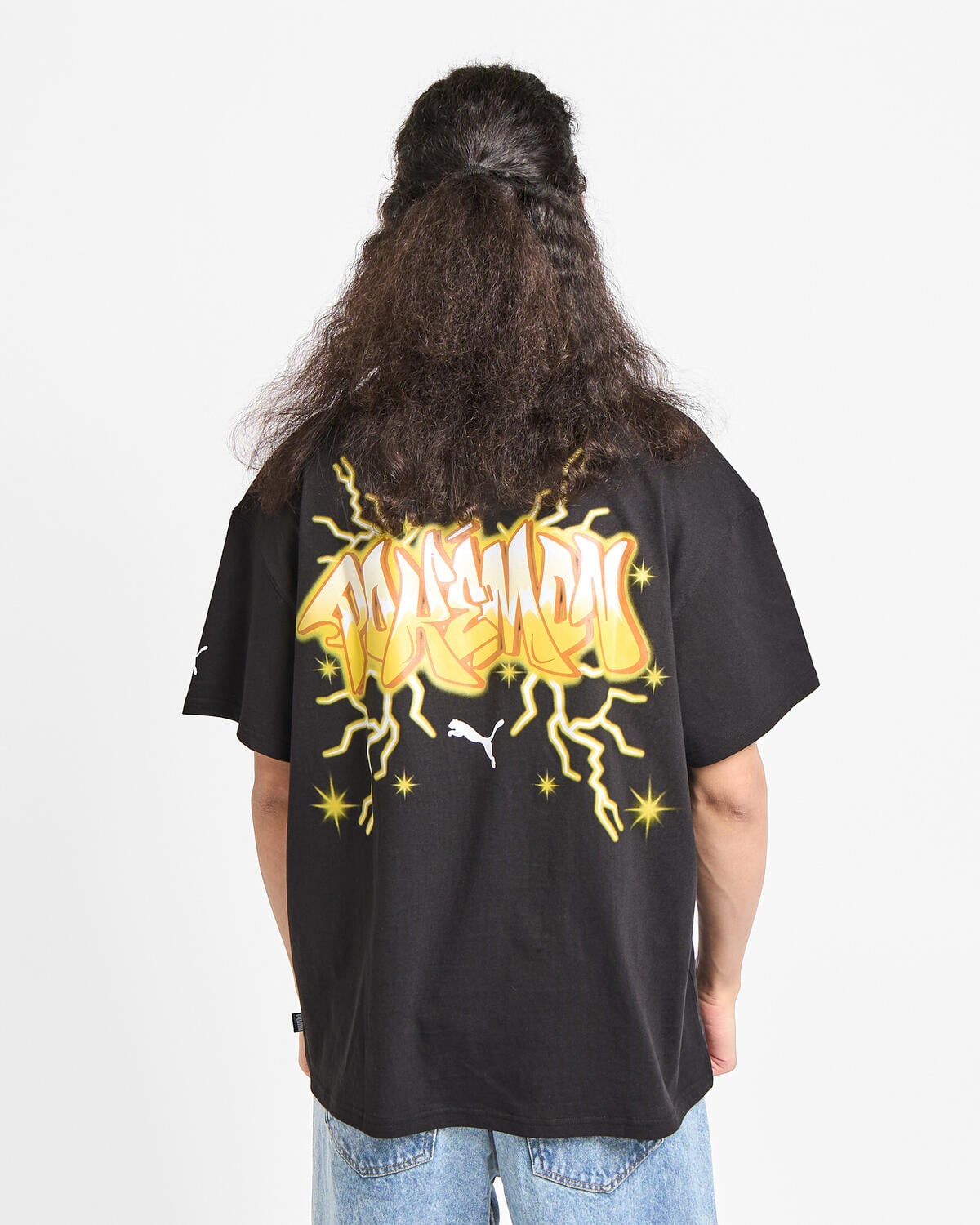 Puma x Pokemon Hoops Pikachu Tee | 635658-01 | AFEW STORE